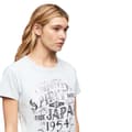Miniatyrbild 1 av 4: Superdry Foil Workwear Fitted T-shirt Med Korta ärmar Vit XS Kvinna