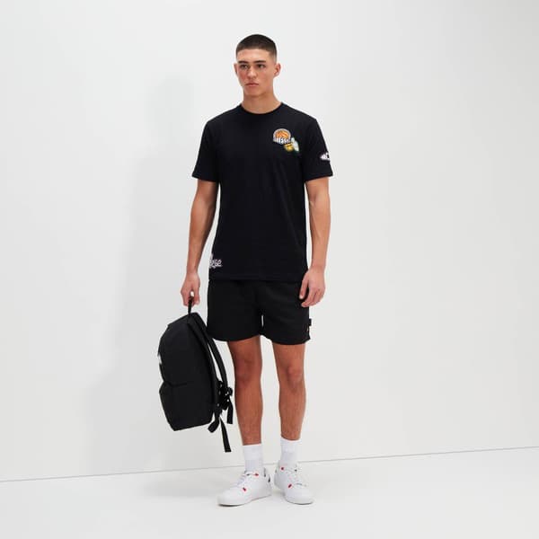 Ellesse Boretto T-shirt Med Korte ærmer Sort S Mand