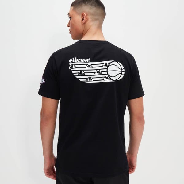 Ellesse Boretto T-shirt Med Korte ærmer Sort S Mand