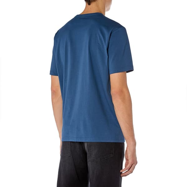 Diesel T Adjust Microdiv T-shirt Med Korte ærmer Blå L Mand