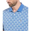 Miniatyrbild 2 av 2: Original Penguin Ao Jacquard Geo Palm Kortärmad Polotröja Blå S Man