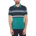 Pikkukuva 1 / 2: Original Penguin Honeycomb Jacquard Eng Stripe Lyhythihainen Pikeepaita Sininen L Mies