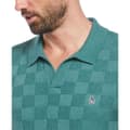 Pikkukuva 2 / 2: Original Penguin Jacquard Jonny Collar Lyhythihainen Pikeepaita Vihreä M Mies