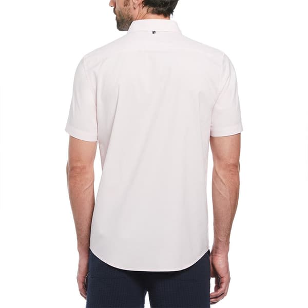 Original Penguin Oxford Stretch No Pkt Kortärmad Skjorta Vit S Man