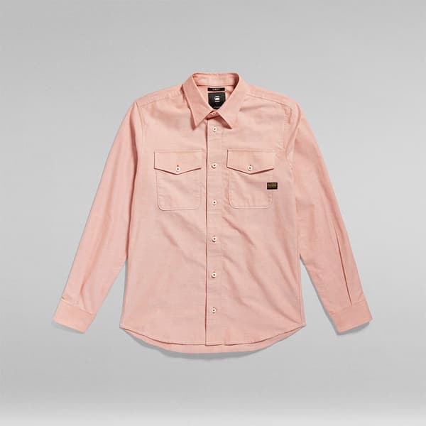 G-star Marine Skjorte Med Lange ærmer Orange XS Mand