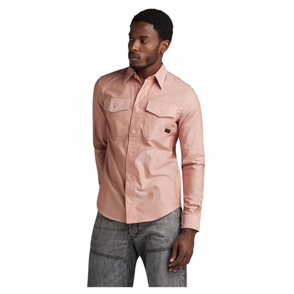 G-star Marine Skjorte Med Lange ærmer Orange XS Mand