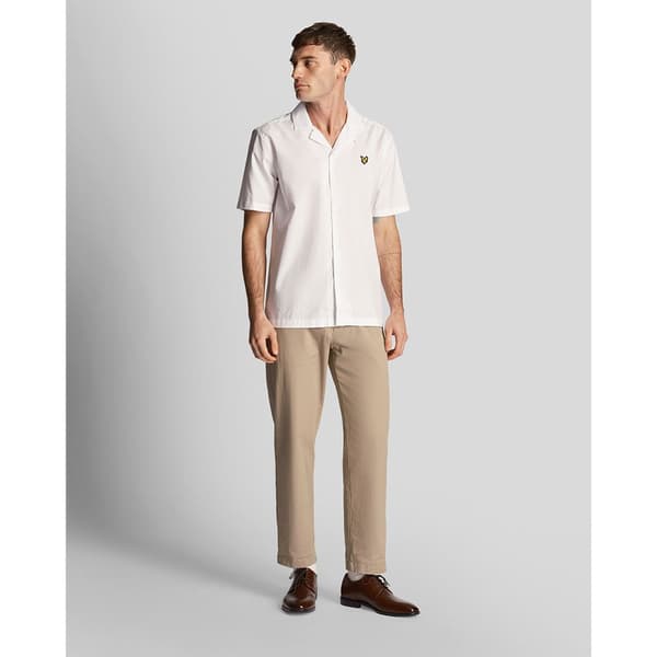 Lyle & Scott Resort Lyhythihainen Paita Valkoinen L Mies
