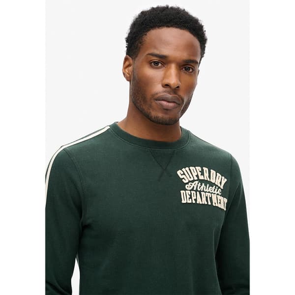 Superdry Vintage Athletic T-shirt Med Lång ärm Grönt XL Man