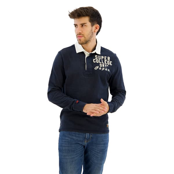 Superdry Vintage Athletic Rugby T-shirt Svart M Man