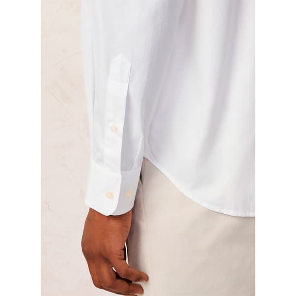 FaÇonnable Fm301938 Pitkähihainen Kauluspaita Valkoinen 2XL Mies