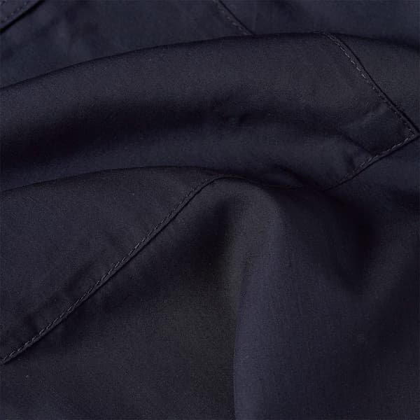 G-star Cropped Pocket Skjorte Med Lange ærmer Blå S Kvinde