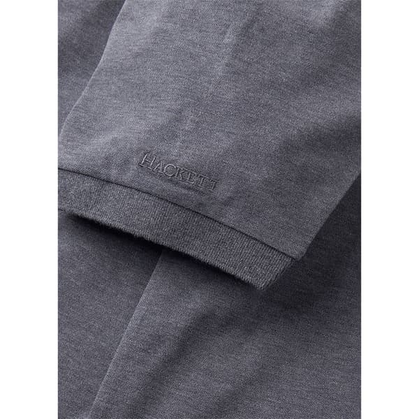 Hackett Heritage Lyhythihainen Pikeepaita Harmaa 2XL Mies
