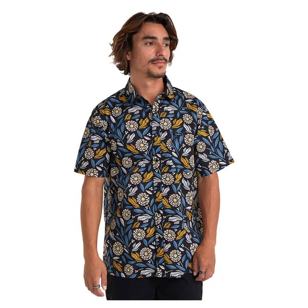 O´neill Og Eco Standard Leaf Kortärmad Skjorta Svart 2XL Man