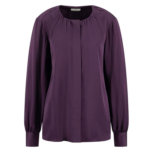 Fynch Hatton 24111115 Blus Med Lång ärm Lila 42 Kvinna