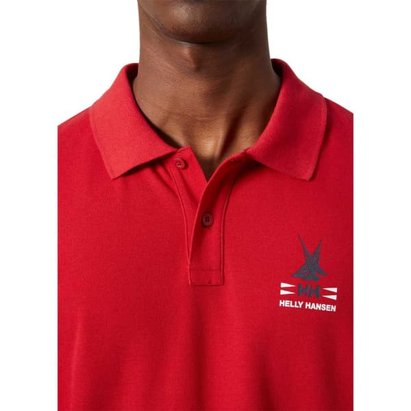 Helly Hansen Koster Lyhythihainen Pikeepaita Punainen S Mies