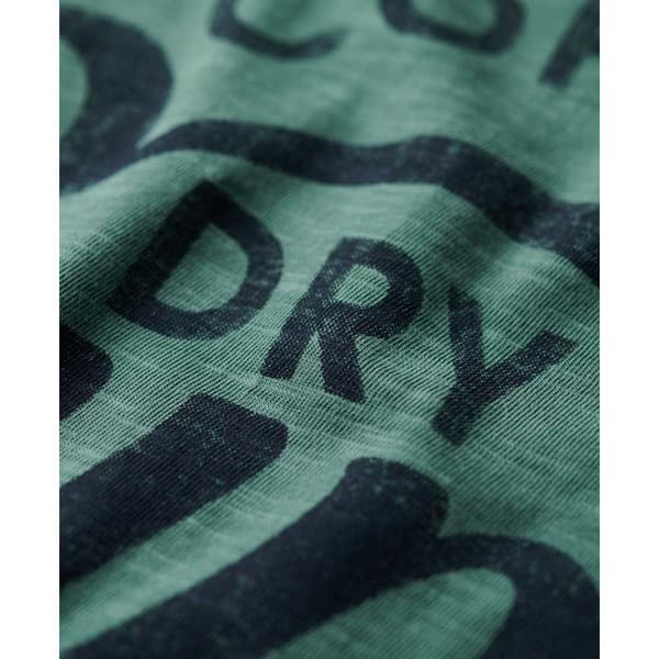Superdry Copper Label Script T-shirt Med Korta ärmar Grönt 2XL Man