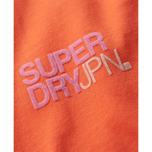 Superdry Sportswear Logo Fitted Lyhythihainen T-paita Oranssi XS Nainen