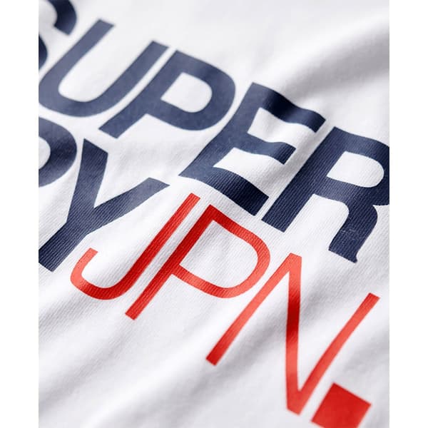 Superdry Sportswear Logo Loose T-shirt Med Korta ärmar Vit XL Man