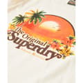Miniatyrbild 3 av 4: Superdry Travel Souvenir Relaxed T-shirt Med Korta ärmar Beige M Kvinna