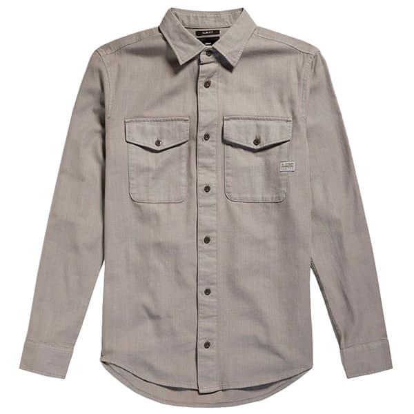G-star Marine Skjorte Med Lange ærmer Beige XS Mand