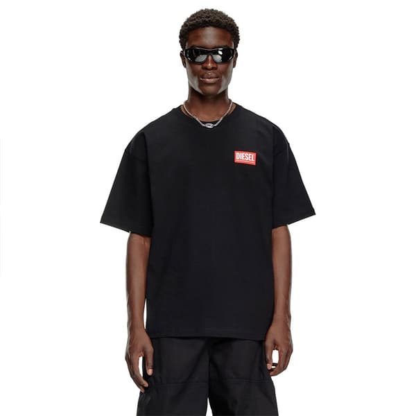 Diesel T Boxt Lab T-shirt Med Korte ærmer Sort L Mand