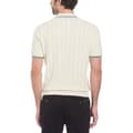 Miniatyrbild 2 av 2: Original Penguin 1/4 Zip Tipped Kortärmad Polotröja Beige S Man