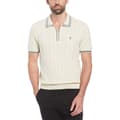 Miniatyrbild 1 av 2: Original Penguin 1/4 Zip Tipped Kortärmad Polotröja Beige S Man