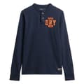 Miniatyrbild 1 av 2: Superdry Vintage Athletic Grandad T-shirt Med Lång ärm Blå L Man