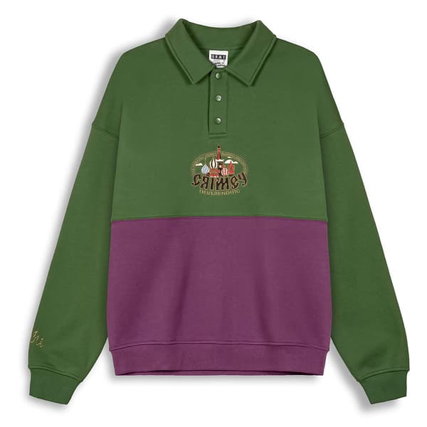 Grimey The Lower Depths Pitkähihainen Polopaita Vihreä 2XL Mies