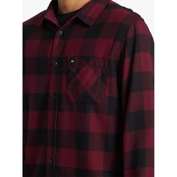 Quiksilver Buffalo Classic Skjorta Med Långa ärmar Röd 2XL Man