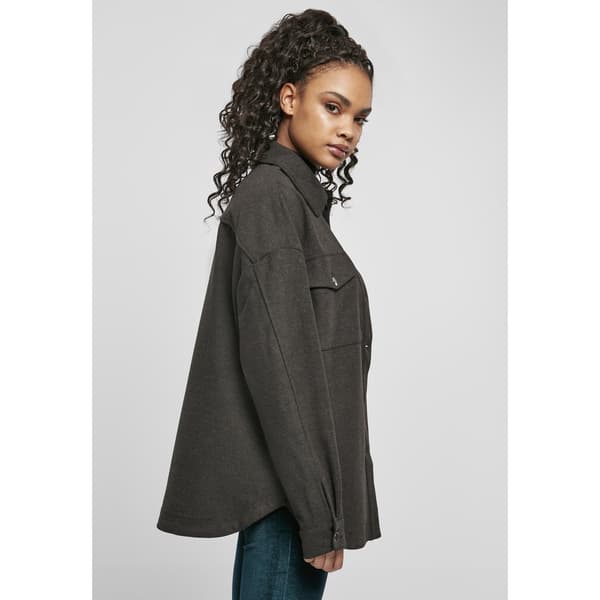 Urban Classics Over Classic Skjorte Brun XL Kvinde