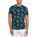 Miniatyrbild 1 av 2: Original Penguin Aop Floral T-shirt Med Korta ärmar Blå M Man