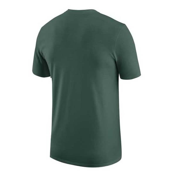 Jordan Milwaukee Bucks T-shirt Med Korta ärmar Grönt M Man