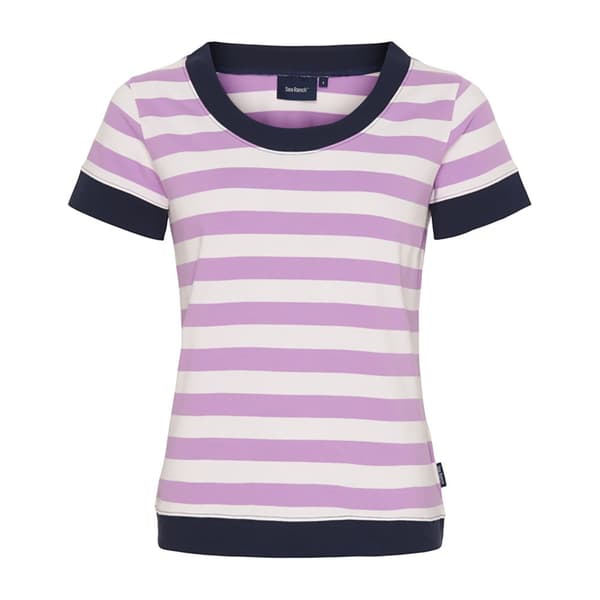 Sea Ranch Tonnere T-shirt Med Korta ärmar Lila L Kvinna