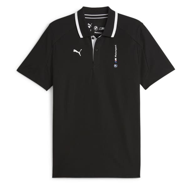 Puma Bmw Mms Kortärmad Polotröja Svart M Man