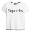 Miniatyrbild 3 av 5: Superdry Core Logo City Fitted T-shirt Med Korta ärmar Vit XS Kvinna
