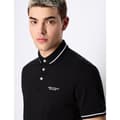 Miniatyrbild 3 av 3: Armani Exchange 8nzffm_zj5dz Kortärmad Polotröja Svart 2XL Man