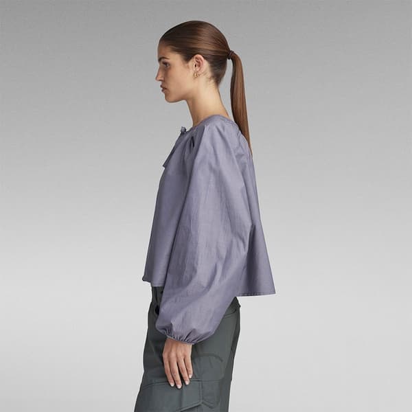 G-star Sniper Blus Med Lång ärm Lila XL Kvinna