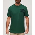 Miniatyrbild 5 av 5: Superdry Embroidered Superstate Ath Logo T-shirt Med Korta ärmar Grönt XL Man