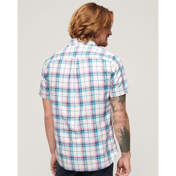 Superdry Lightweight Check Skjorta Med Långa ärmar Flerfärgad M Man