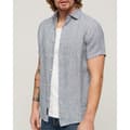 Pikkukuva 1 / 5: Superdry Studios Casual Linen Lyhythihainen T-paita Harmaa 2XL Mies