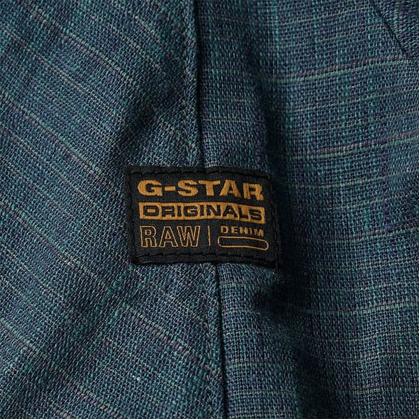 G-star Workwear Resort Kortærmet Skjorte Blå XS Mand