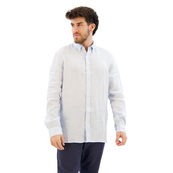 Ecoalf Malibu Skjorte Med Lange ærmer Blå XL Mand