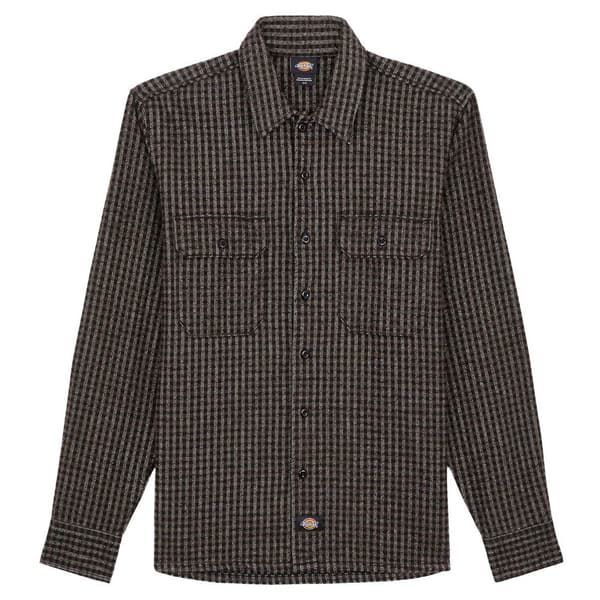Dickies Frenchtown Paita Ruskea,Musta S Mies