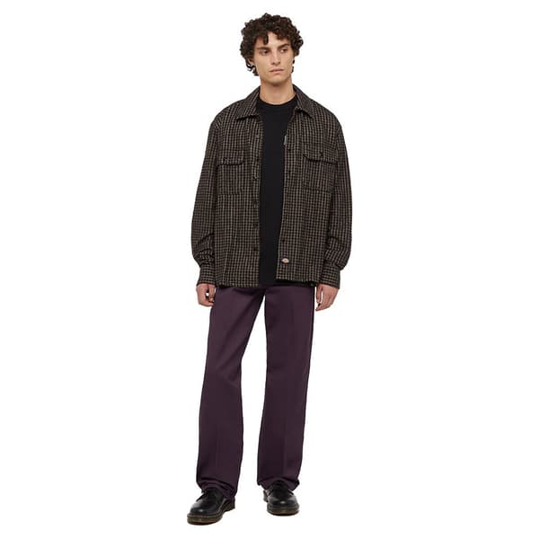 Dickies Frenchtown Paita Ruskea,Musta S Mies