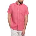 Miniatyrbild 1 av 2: Original Penguin Delave Linen With Pocket Kortärmad Skjorta Rosa S Man