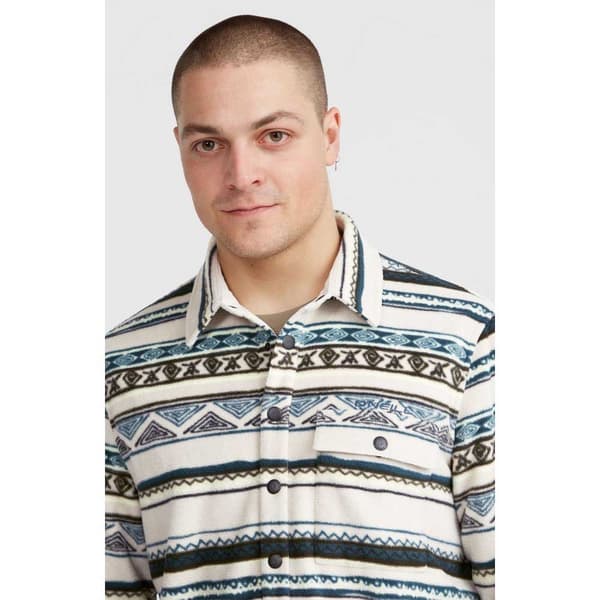 O´neill Superfleece Skjorta Med Långa ärmar Vit 2XL Man