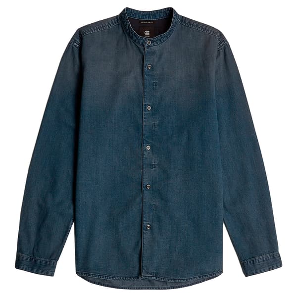 G-star Correct Skjorte Med Lange ærmer Blå 2XL Mand