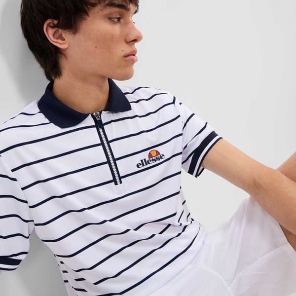 Ellesse Coolidge Kortärmad Polotröja Vit XL Man