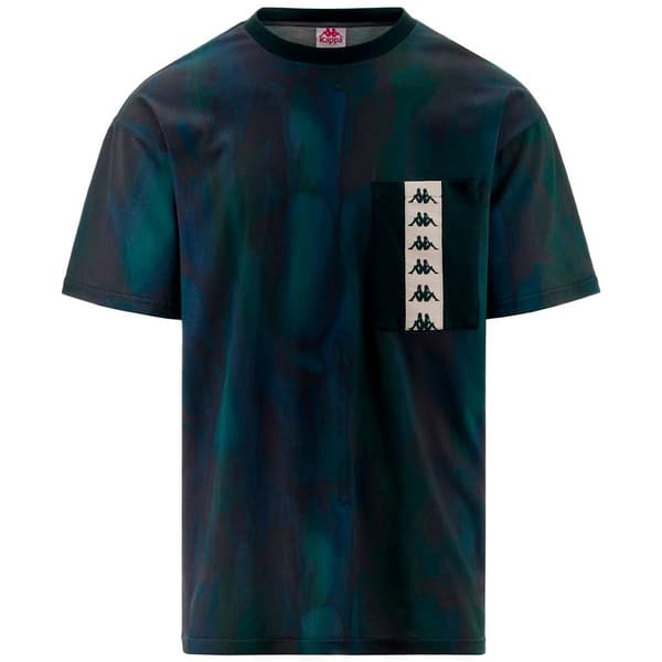 Kappa Fapo 3 Graphik T-shirt Med Korta ärmar Grönt,Blå XL Man